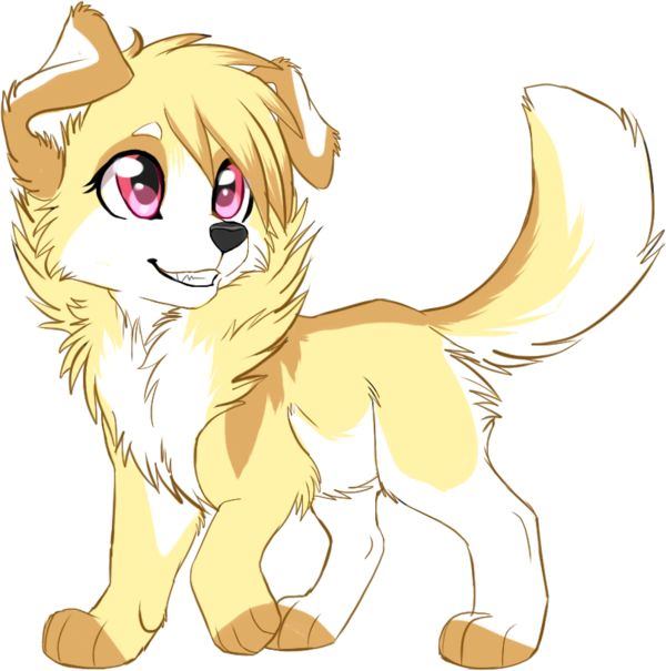 Adorable Cute Anime Wolf Pup - jule-freedom